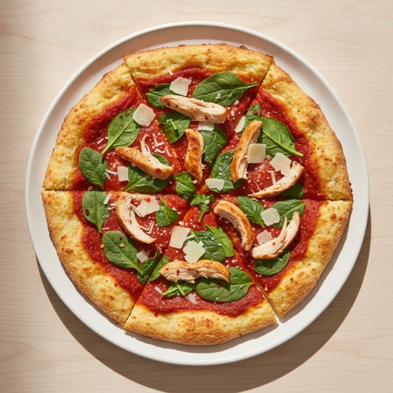 Cottage Cheese Protein Pizza