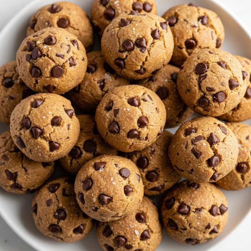 No-Bake Chocolate Chip Protein Bites