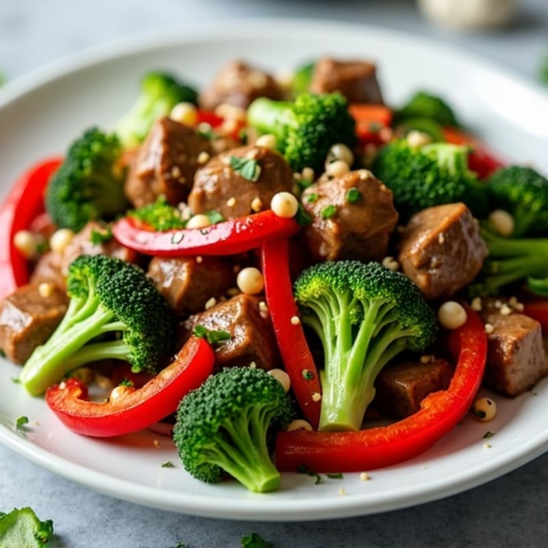 Healthy Beef and Broccoli Stir-Fry