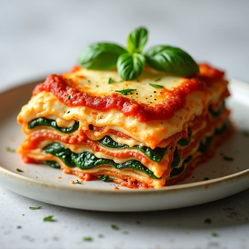 Hearty Layered Veggie Lasagna