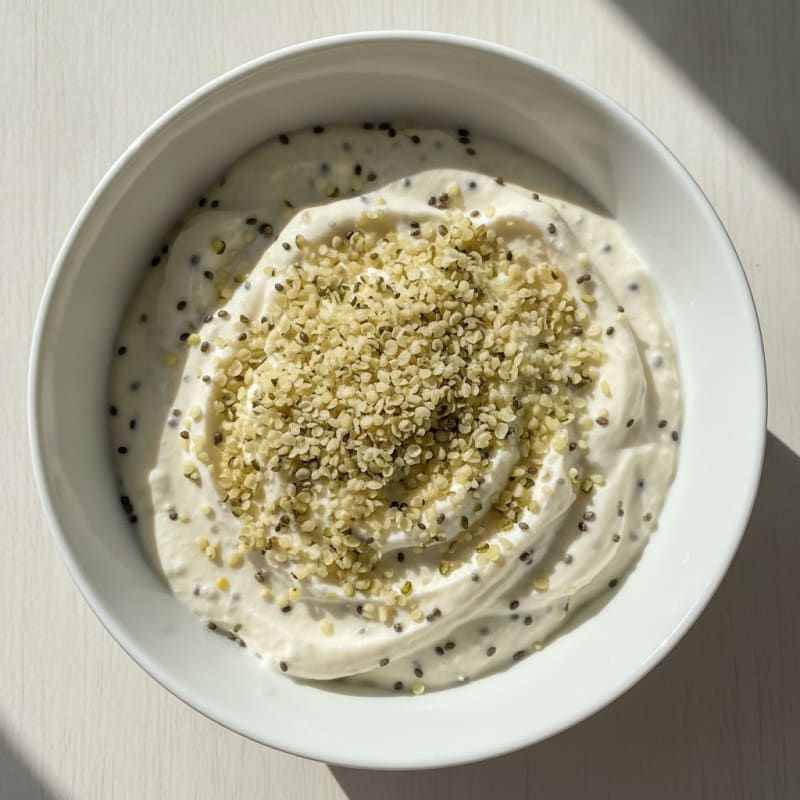 Greek Yogurt Protein Pudding with Chia Seeds