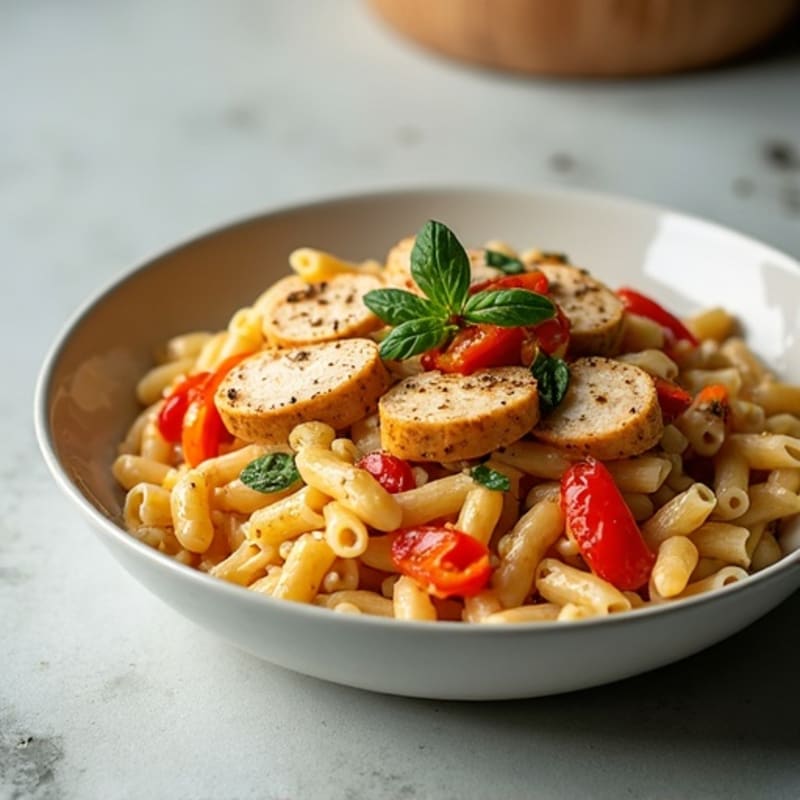 Creamy Cajun Chicken Pasta with Bell Peppers