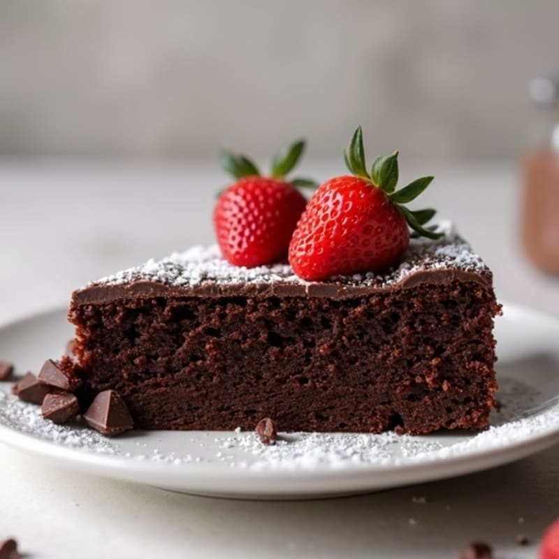 Flourless Dark Chocolate Almond Cake