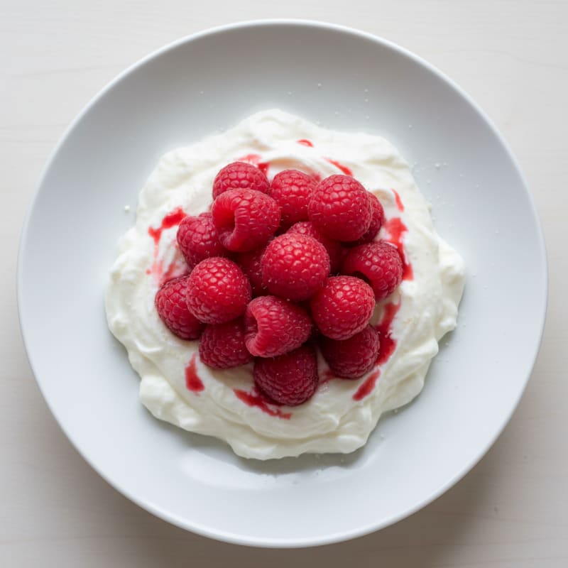 Silky Greek Yogurt Protein Mousse with Berries