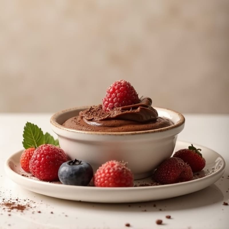 Silky Chocolate Protein Pudding
