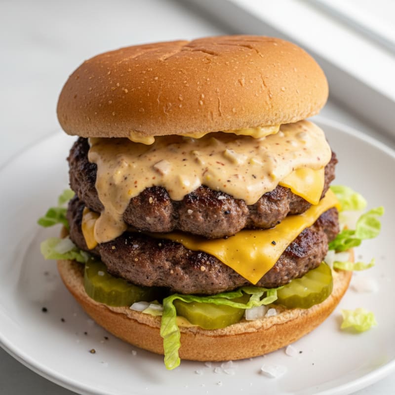 Big Mac Secret Sauce Burger