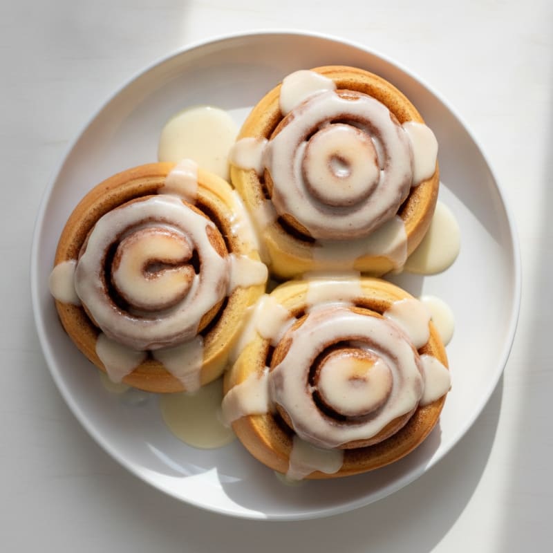Classic Cinnamon Rolls with Cream Cheese Glaze