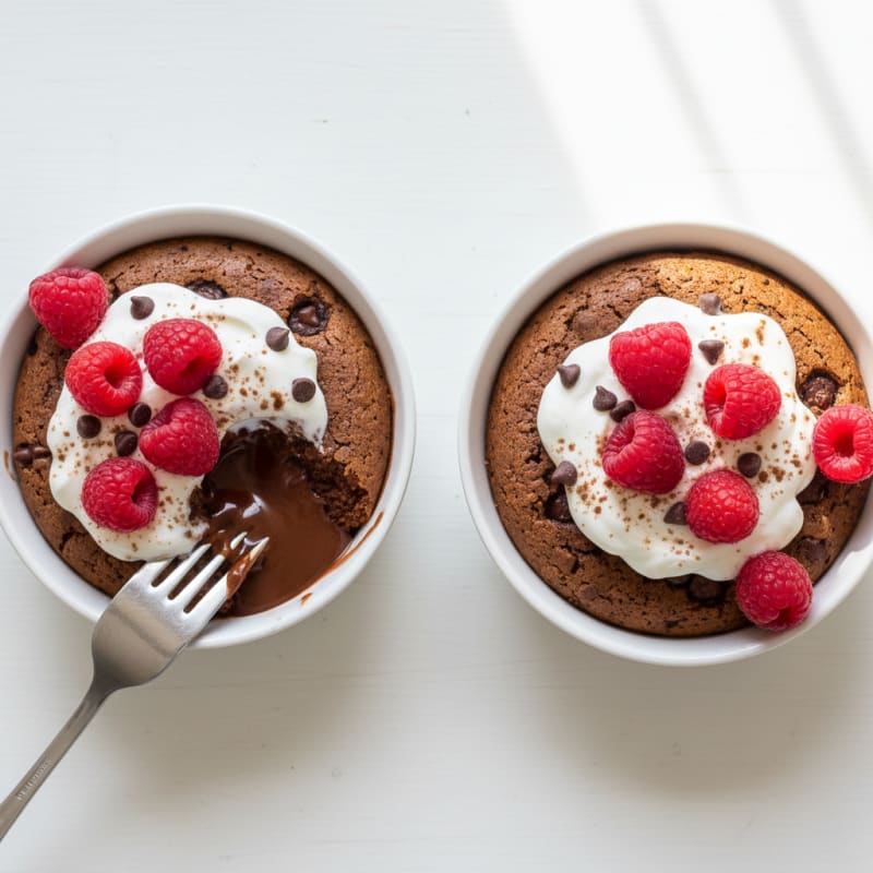 Creamy Molten Chocolate Lava Cakes