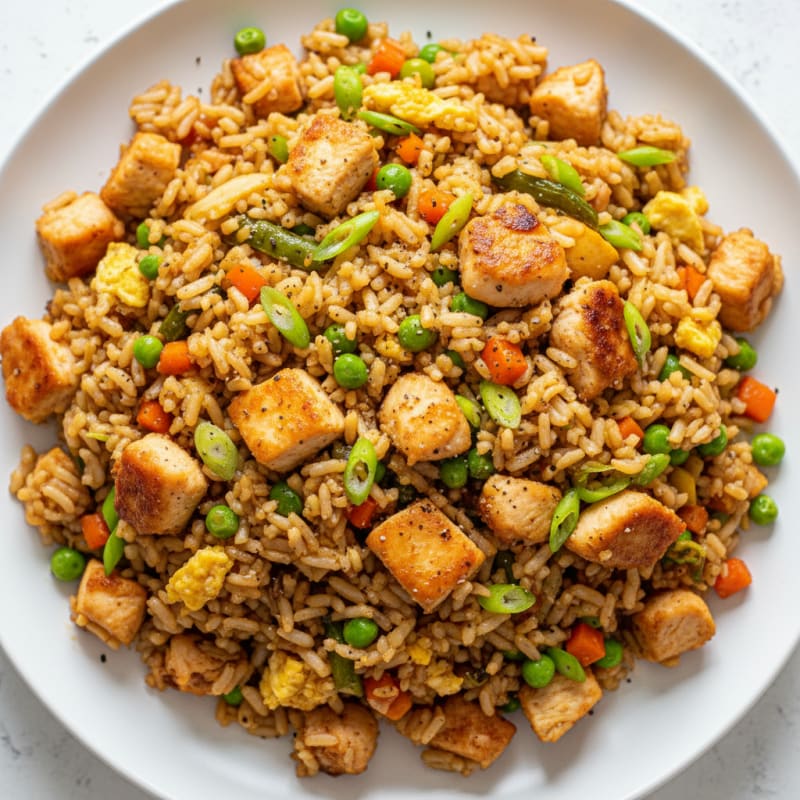 Chicken Fried Rice with Vegetables