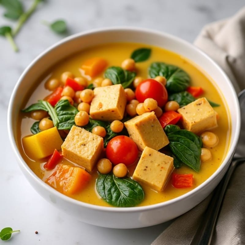 Creamy Coconut Curry Chickpea Stew