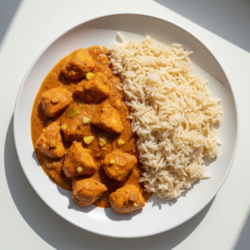 Chicken Tikka Masala with Basmati Rice