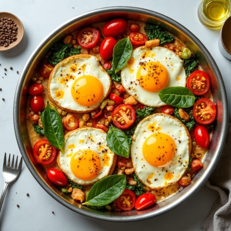Sheet Pan Savory Egg and Veggie Bake