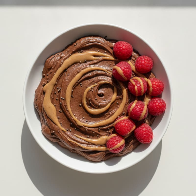 Greek Yogurt Chocolate Protein Pudding