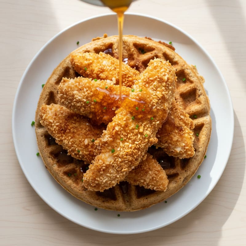 Golden Chicken & Waffles