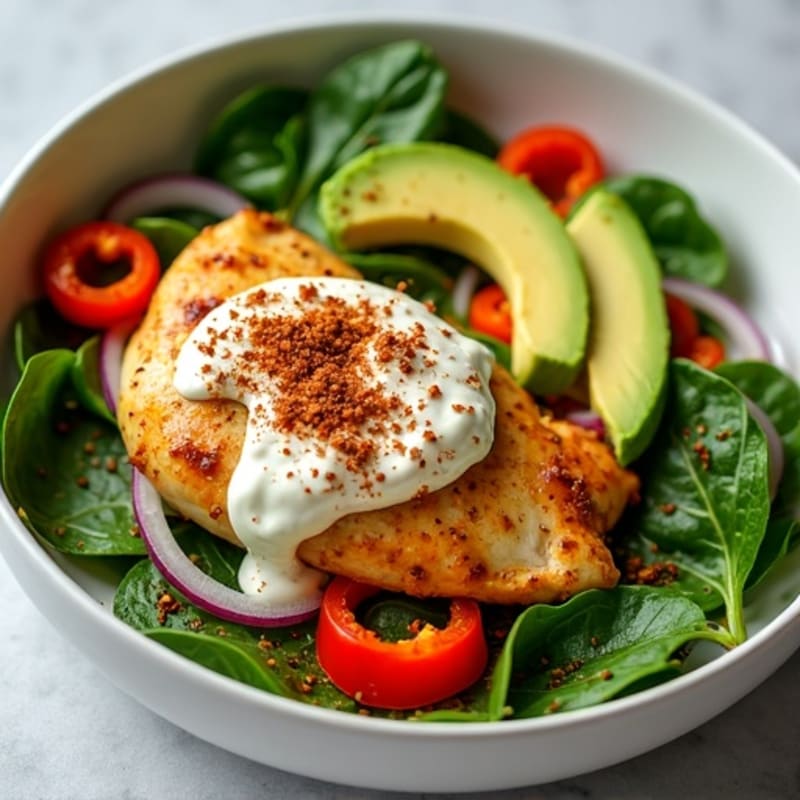 Healthy Spiced Creamy Chicken