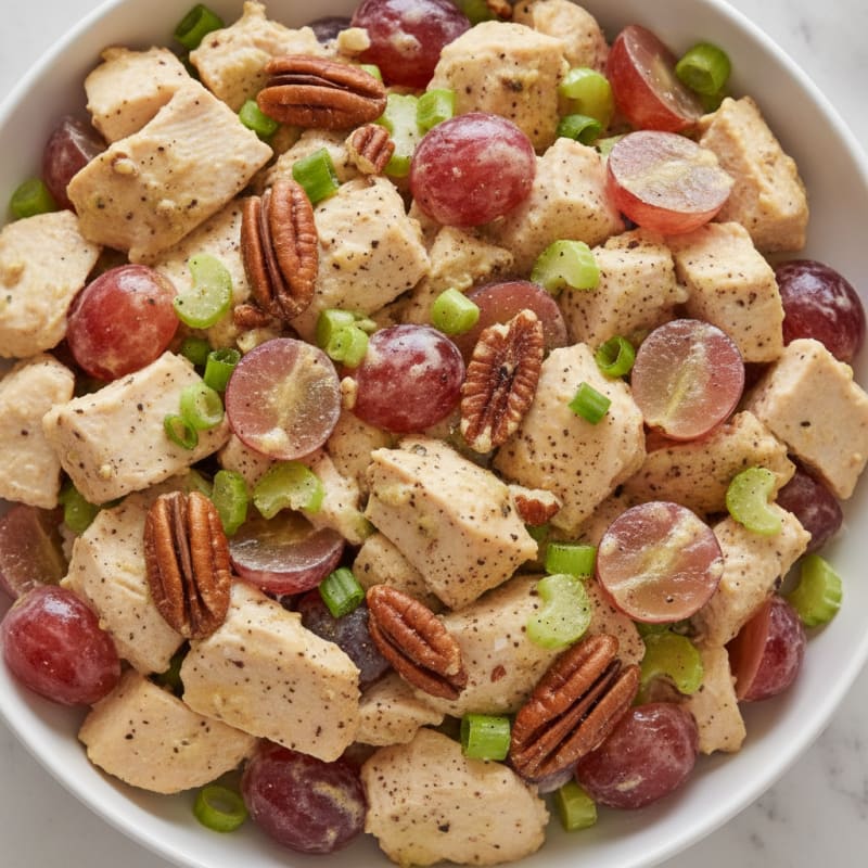 Chicken Salad with Grapes and Pecans