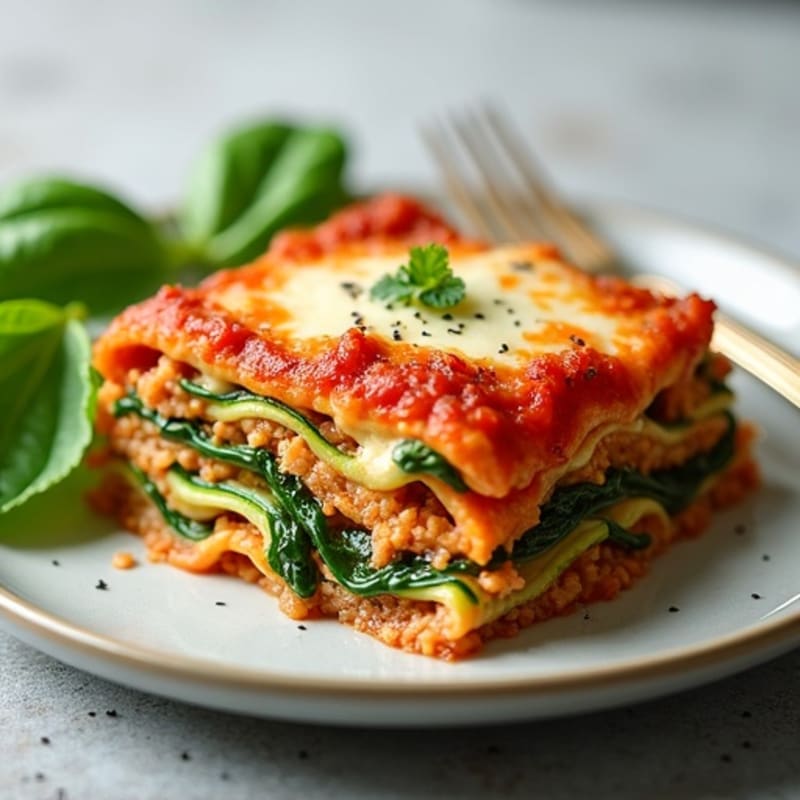 Lean Turkey and Spinach Lasagna