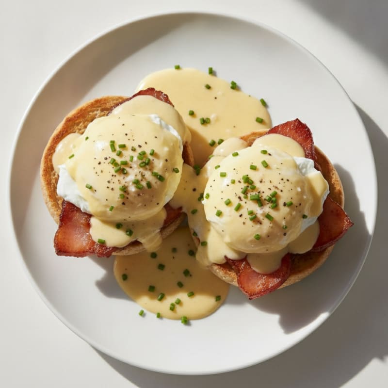 Classic Eggs Benedict with Hollandaise