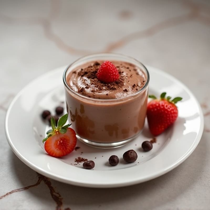 Cottage Cheese Chocolate Protein Pudding