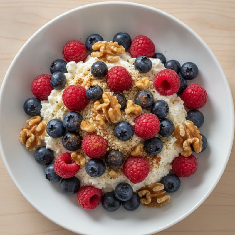 Cottage Cheese Berry Dream