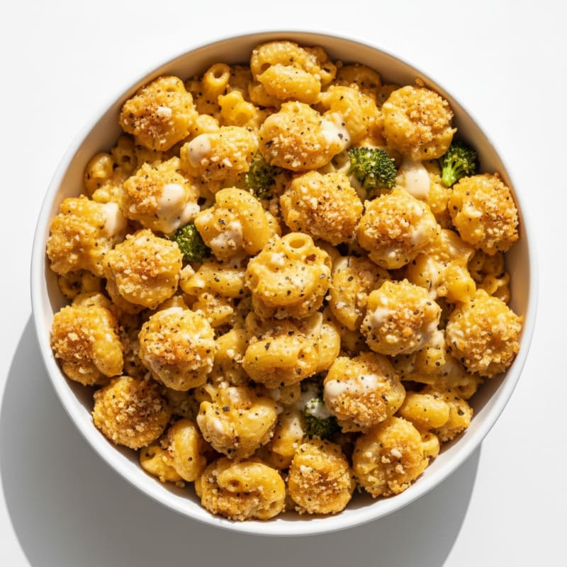 Crispy Golden Mac and Cheese Bites