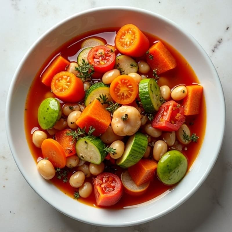 Robust Tomato and Herb Vegetable Stew