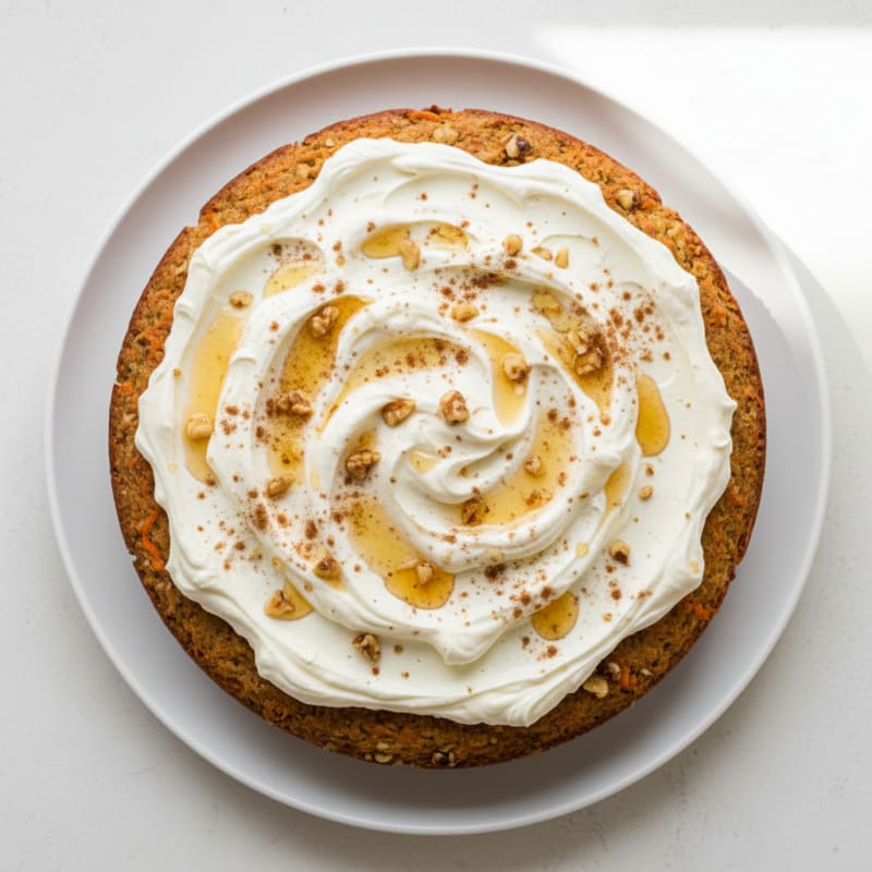 Spiced Carrot Cake with Cream Cheese Frosting