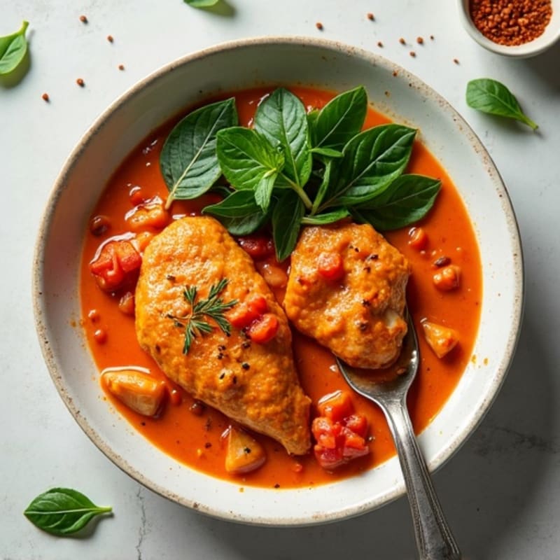 Creamy Tomato Spiced Chicken