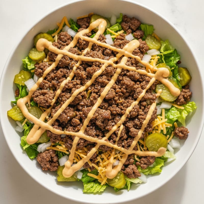 Big Mac Protein Bowl