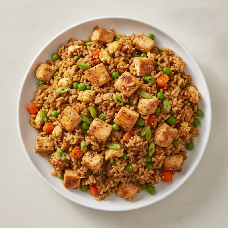 Chicken and Vegetable Fried Rice