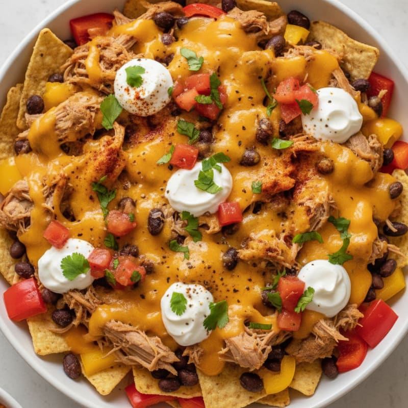 Smoky Pulled Pork Nachos