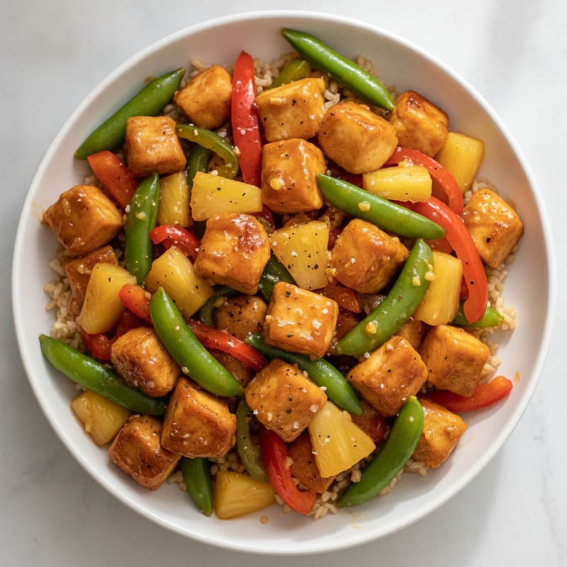 Sweet and Sour Chicken Stir-Fry