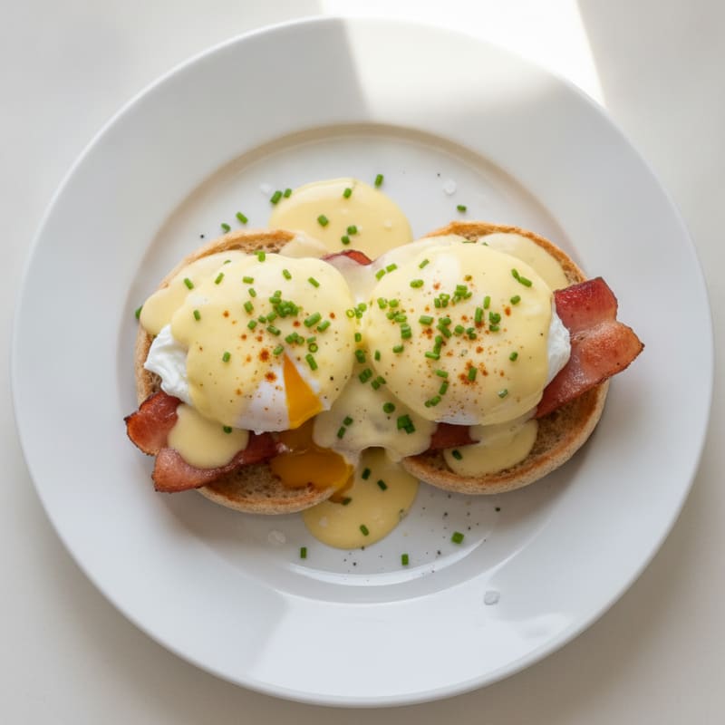 Classic Eggs Benedict with Hollandaise