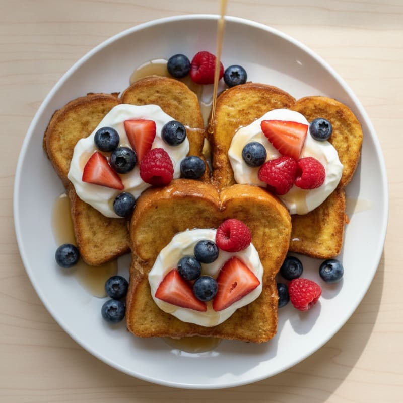 Brioche French Toast with Berries