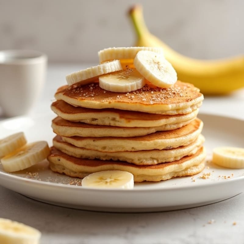 Protein-Packed Almond Flour Banana Pancakes