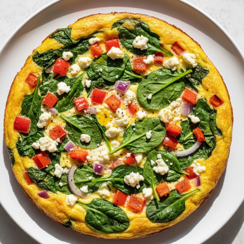 Garden Vegetable Egg Frittata