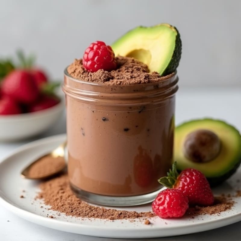 Creamy Chocolate Avocado Mousse