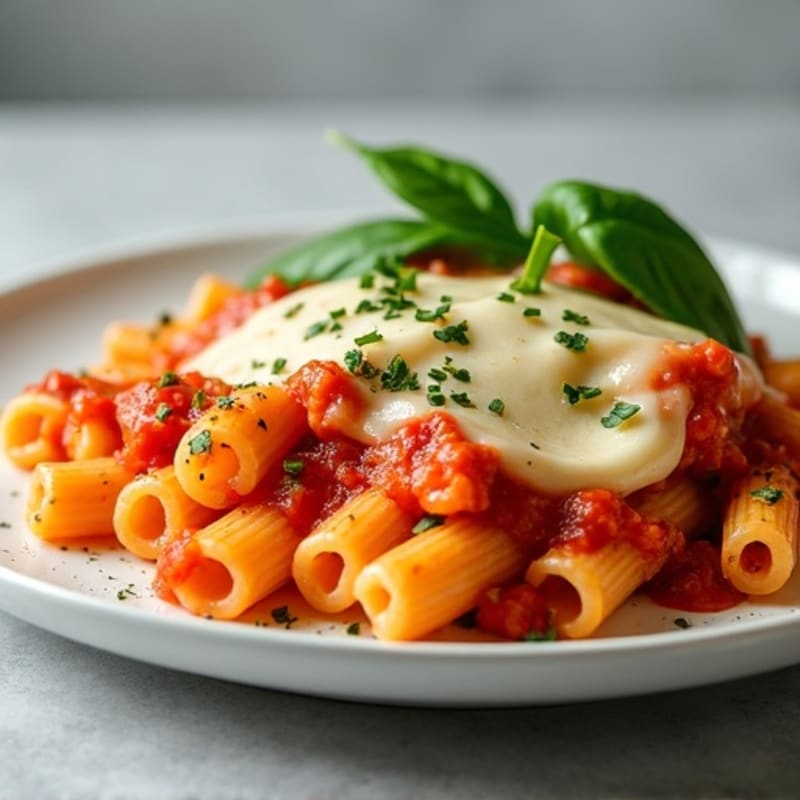 Protein-Packed Turkey and Ricotta Baked Ziti