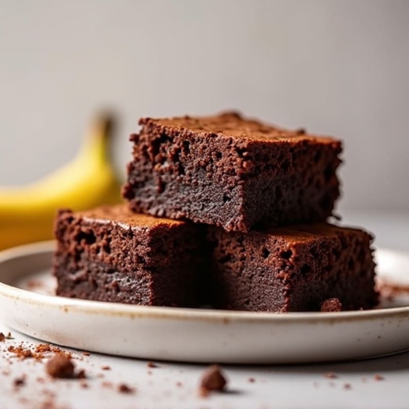 Fudgy High Protein Brownies