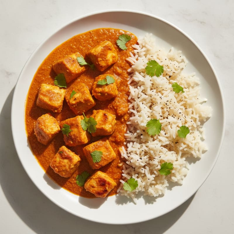 Clean Chicken Tikka Masala with Basmati Rice