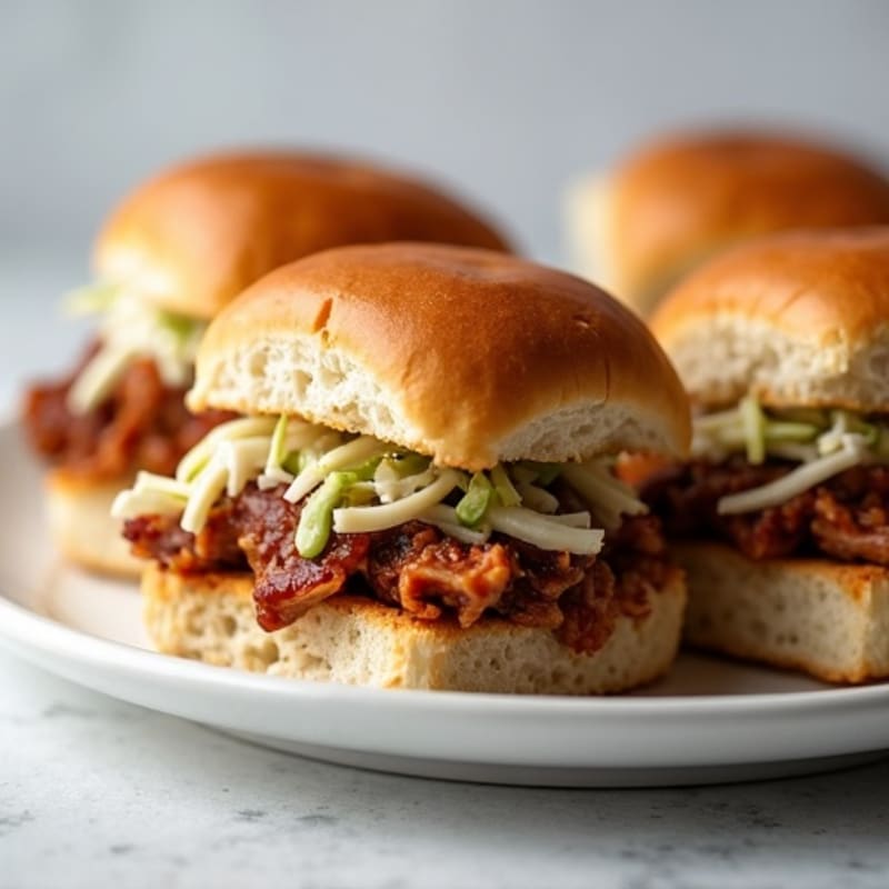 Healthy Pulled Pork Sliders