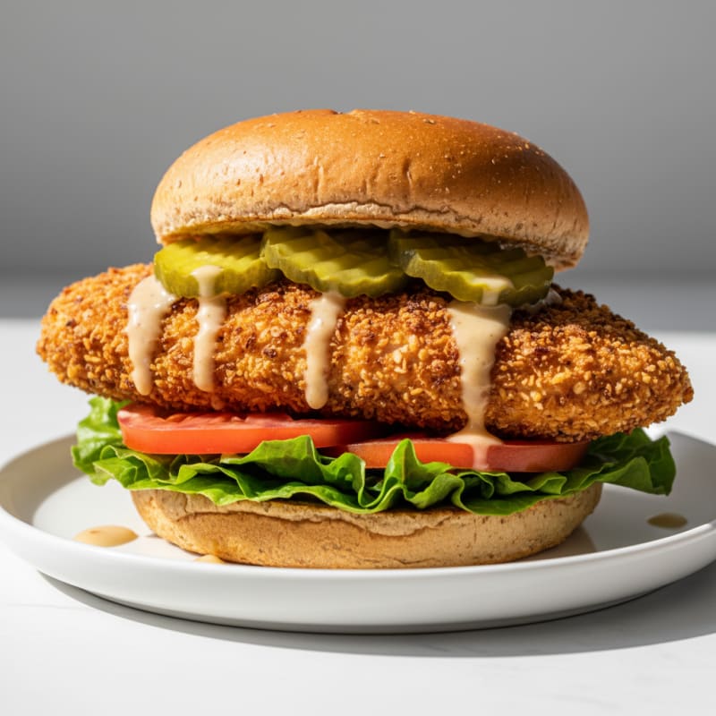 Crispy Buttermilk Fried Chicken Sandwich