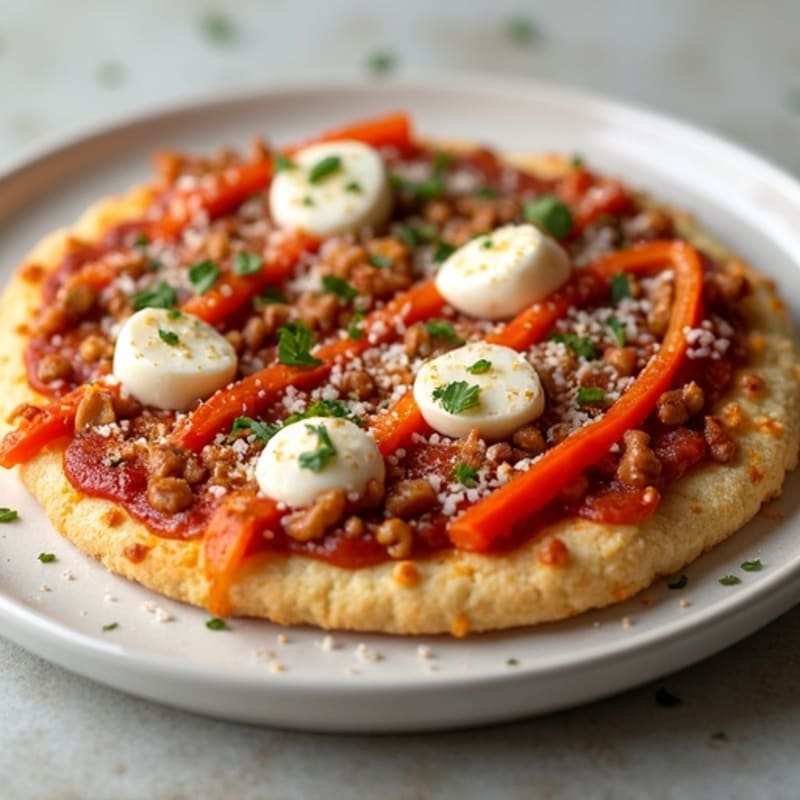 High-Protein BBQ Chicken Pizza