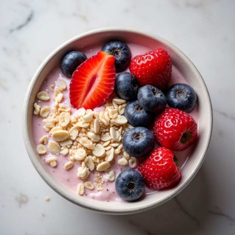 Protein-Packed Vanilla Berry Overnight Oats