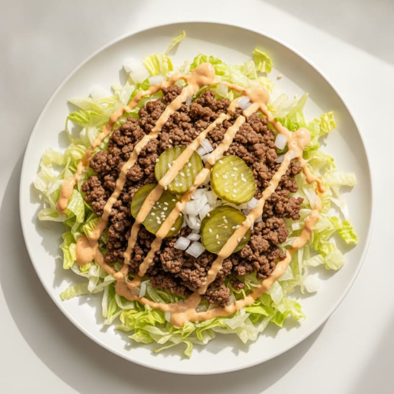 Big Mac Inspired Protein Power Bowl