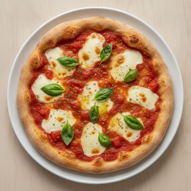 Classic Margherita Pizza with Fresh Basil