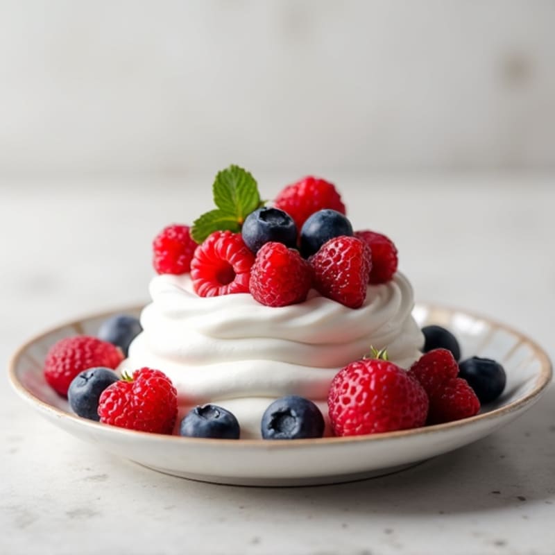 Greek Yogurt with Protein Powder and Berries