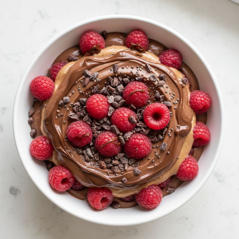 Creamy Chocolate Protein Greek Yogurt Parfait