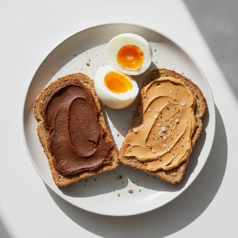 Classic Breakfast Duo with Boiled Eggs