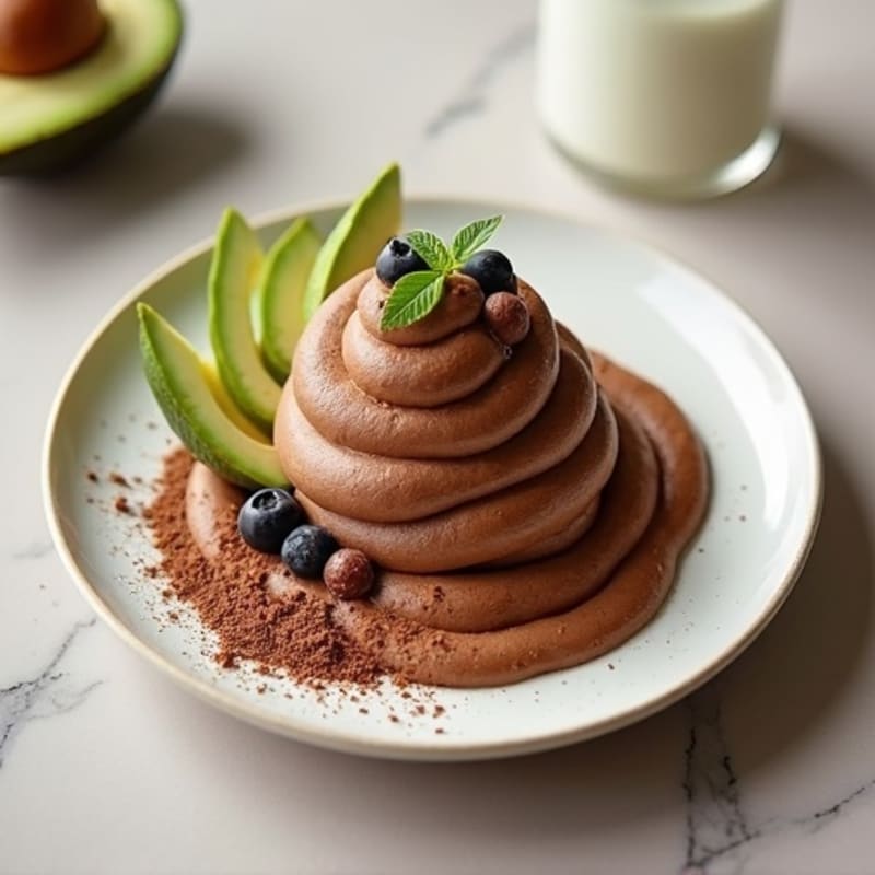 Creamy Avocado Chocolate Mousse
